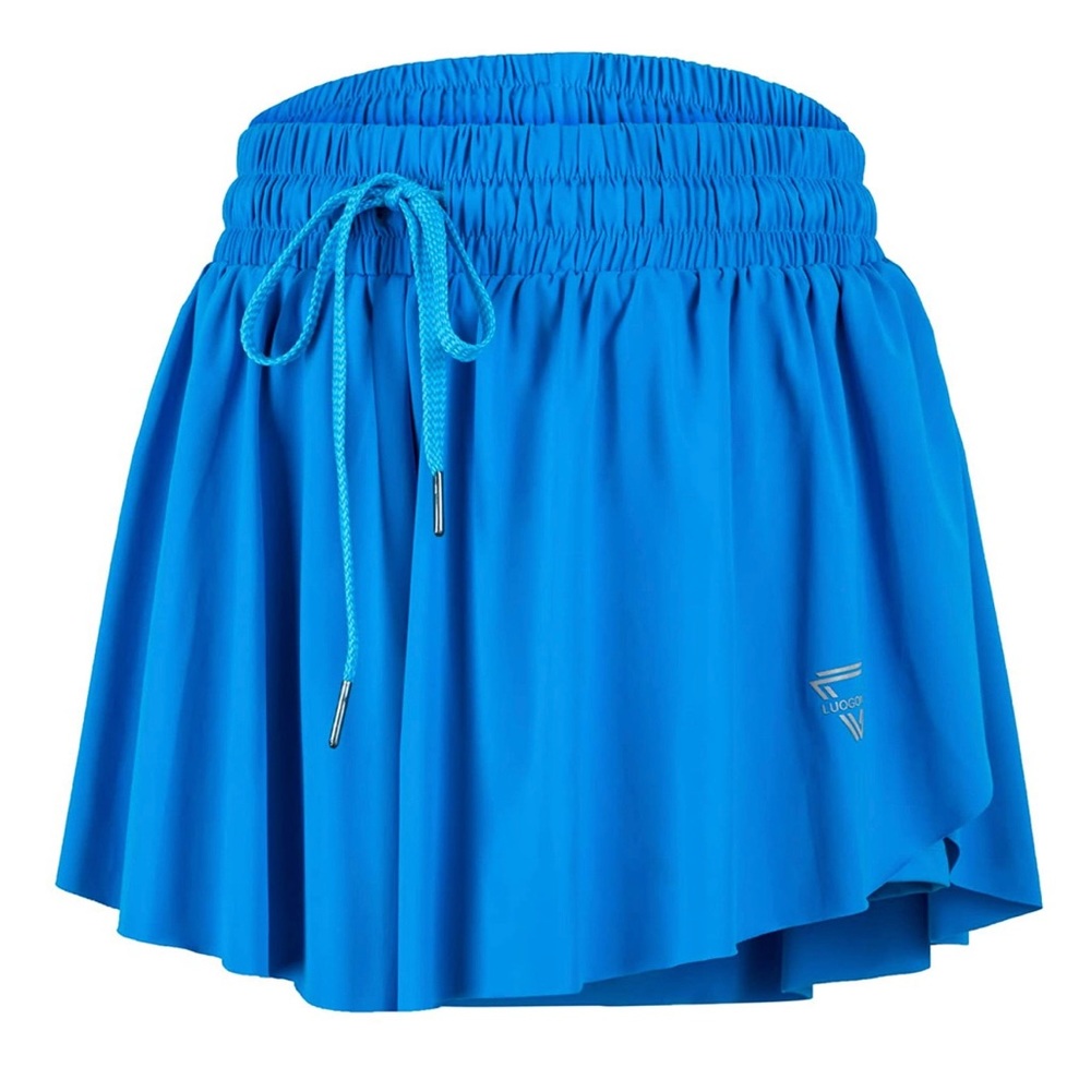Blue Butterfly Shorts